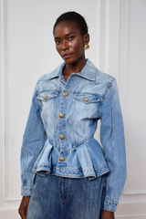 Tru Ruffle Bodycon Jacket
