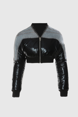 Vivian Denim Deconstruct Cotton Jacket