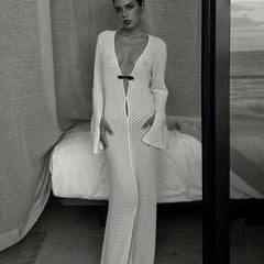 Ayla Dress �White Crochet