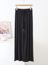 Solid Color Loose Modal Wide-Leg Casual Pants