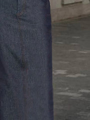 No Belt Pockets Solid Color Loose Skirts Bottoms