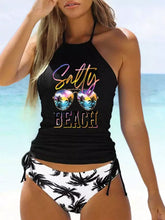 Vacation Coconut Tree Print Swimsuit