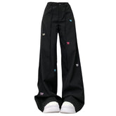 Coquette Aesthetic Bow Pants