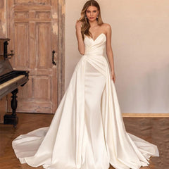 Amalina Satin Backless Gown