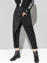 Leisure Fashion Irregularity Solid Color Harem Pants