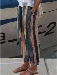 Floral Casual Pants