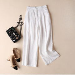 Women's Solid Color Loose Casual Pants