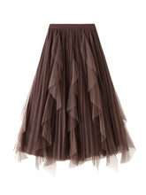 Original Stylish 7 Colors Falbala Gauze Skirt