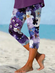 Women'S Floral Print Leggings