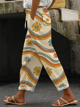 Women's Printed Casual Trousers