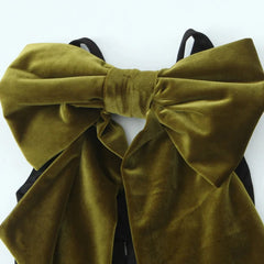 Fashion High Waist V-Neck Sleeveless Dress