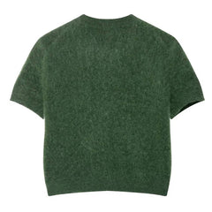 Library Crush Fuzzy Knit Top
