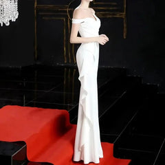 High Split Fashion Evening Dress