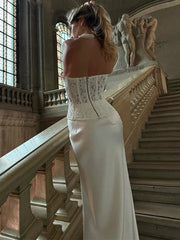 High Waist Satin Skirt and Vest Set