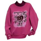 Moonlight Flight Printed Sweatshirt