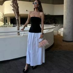 Strapless Long Party Dress