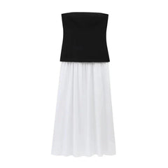 Strapless Long Party Dress