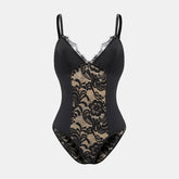 Lace Satin Bodysuit