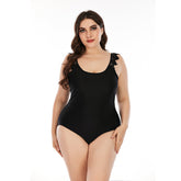 SiySiy Plus Size One Piece Swimsuits for Lace Trim Bathing Suits