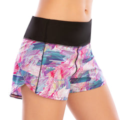 Shorts Printed Casual Mini Beach Shorts with Pocket