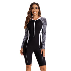 Long Sleeve One Piece Bathing Suit