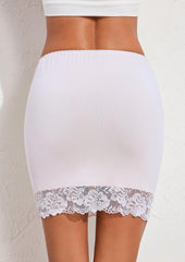 Avidlove Half Slips for Under Dresses Non Cling Lace Trim Slip Skirt