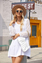 Lace Swing Shift Dresses