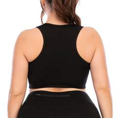 Workout Tank for Floral Printed Plus Size