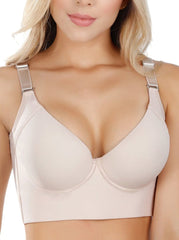 Extra Firm High Compression Full Cup Push Up Bra