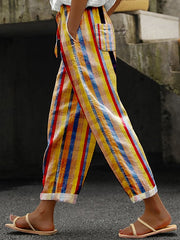 Women's Printed Casual Trousers