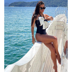 Celeste Bow One-Piece Swimsuit