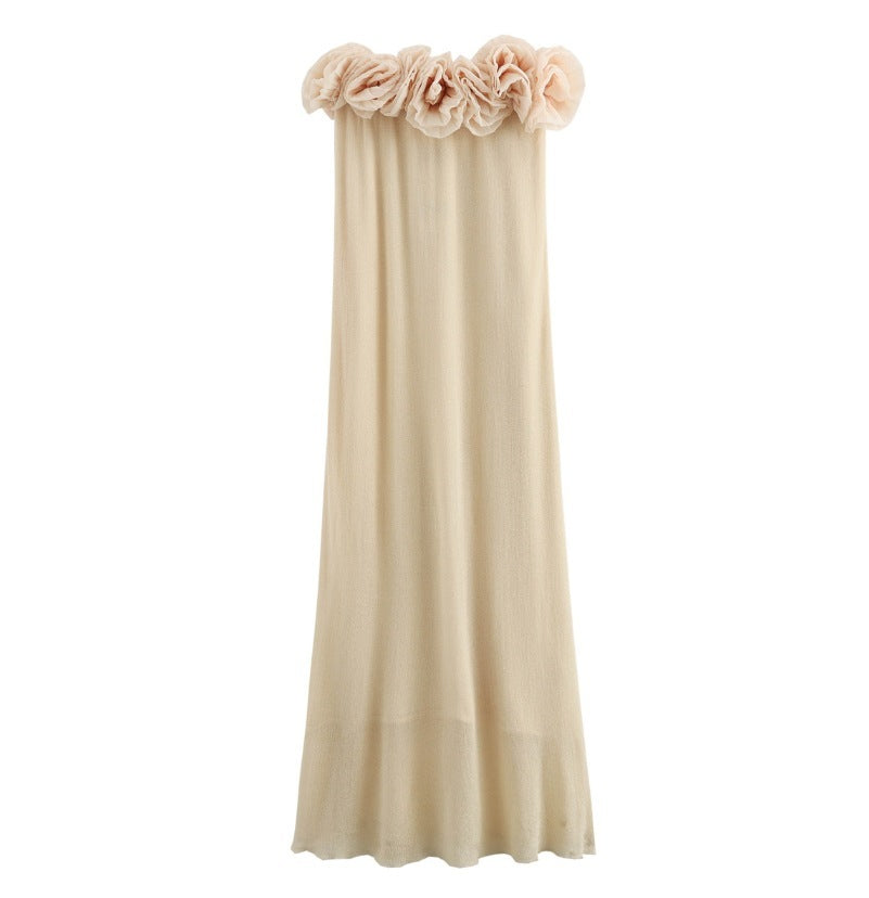 Sophia Chest-Wrapped Maxi Dress