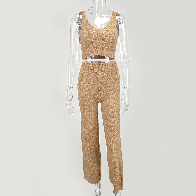 Cozy Belted Loungewear  Set