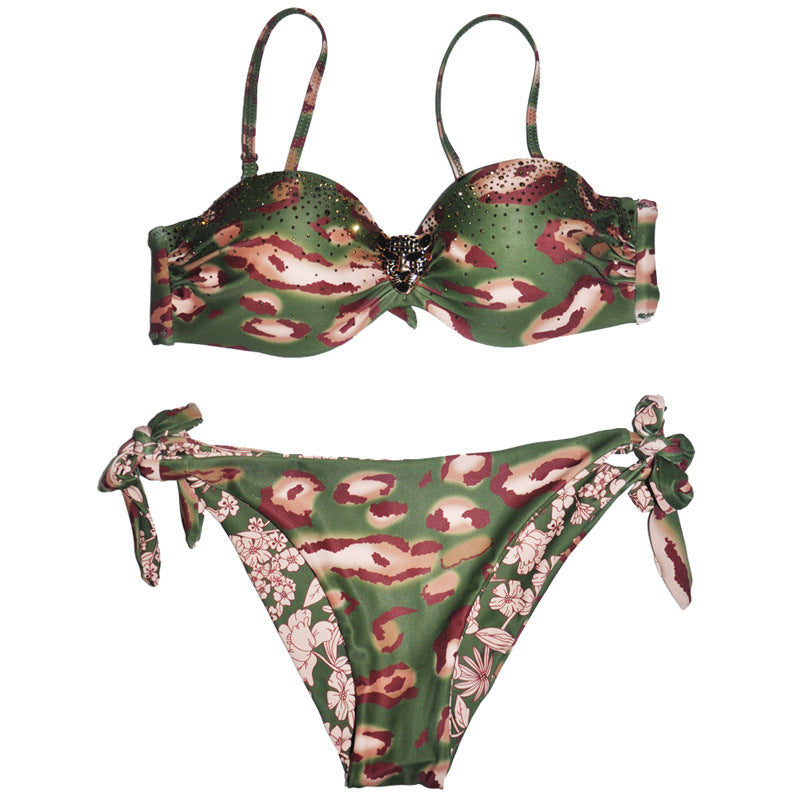 Swimwear Animal Prints Smart Sexy Bikini