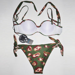 Swimwear Animal Prints Smart Sexy Bikini