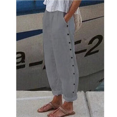 Casual Loosen Pockets Pants