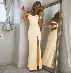 Sorrento Sunset Off-Shoulder Maxi Dress