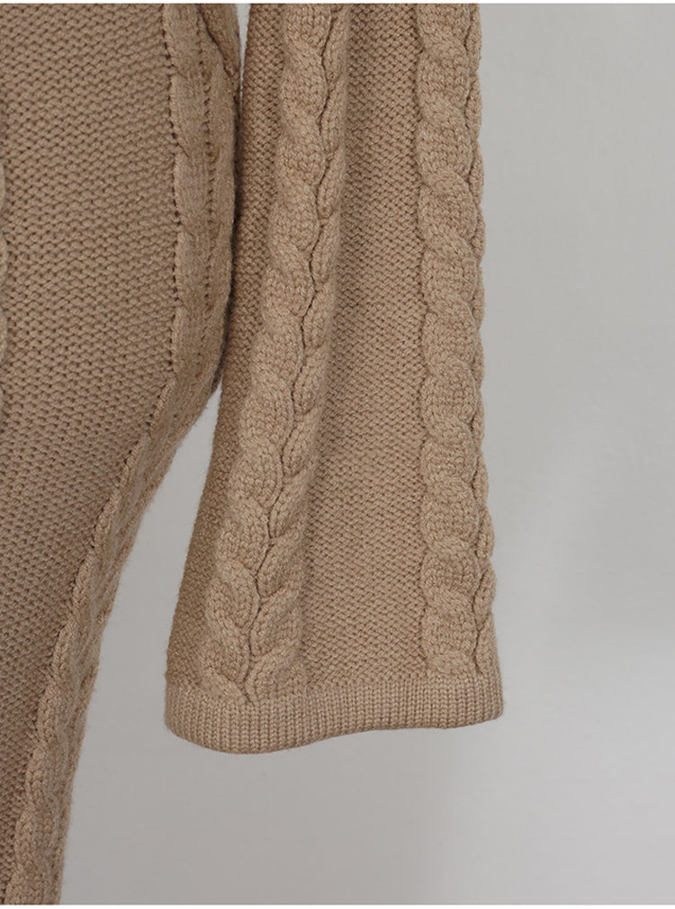 Amara Waist Tied Knit Midi Dress