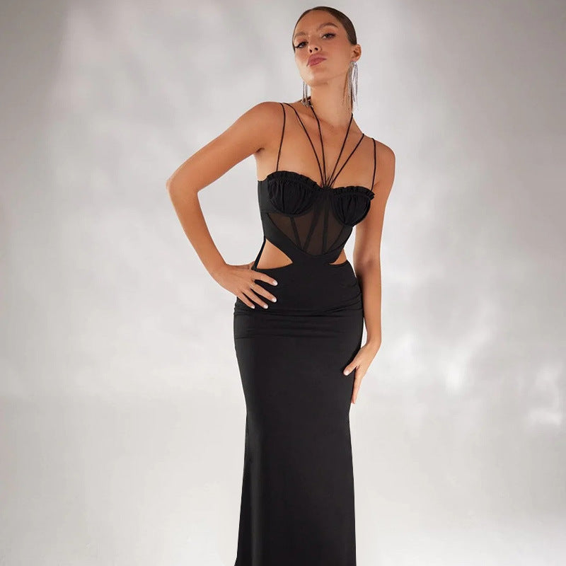Kaira Corset Cutout Maxi Dress