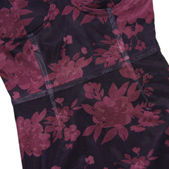 Printed Suspender Dress Female Slim-fit Bag Hip Fishtail