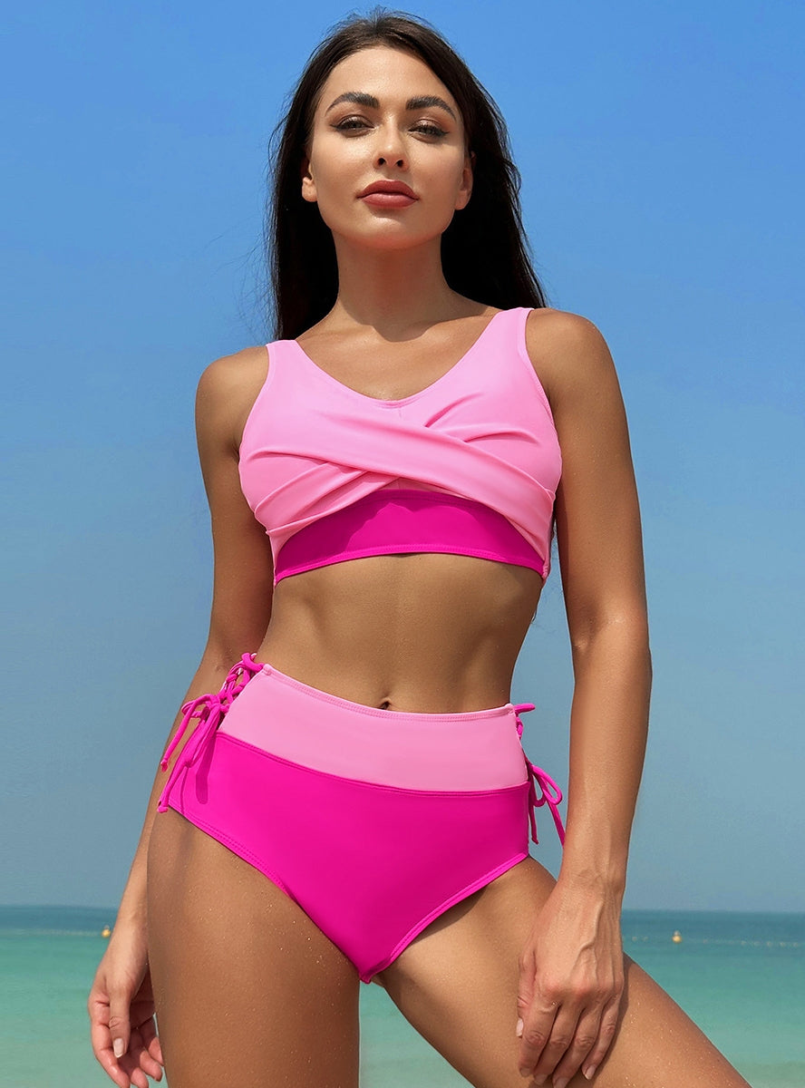 Sexy Women High Waist Bikini