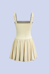 Elegant Satin Mini Dress
