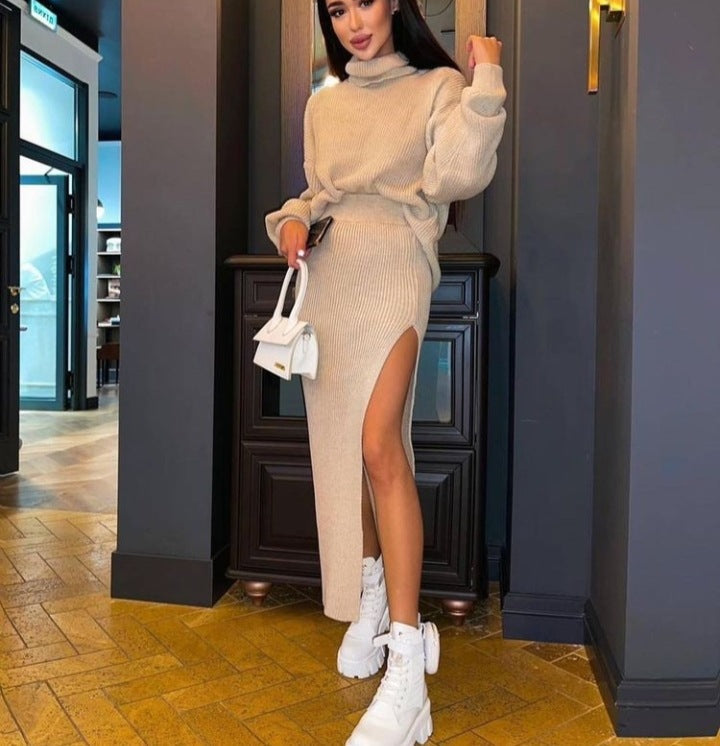 Ciara Knitted Coord Two-Piece Set