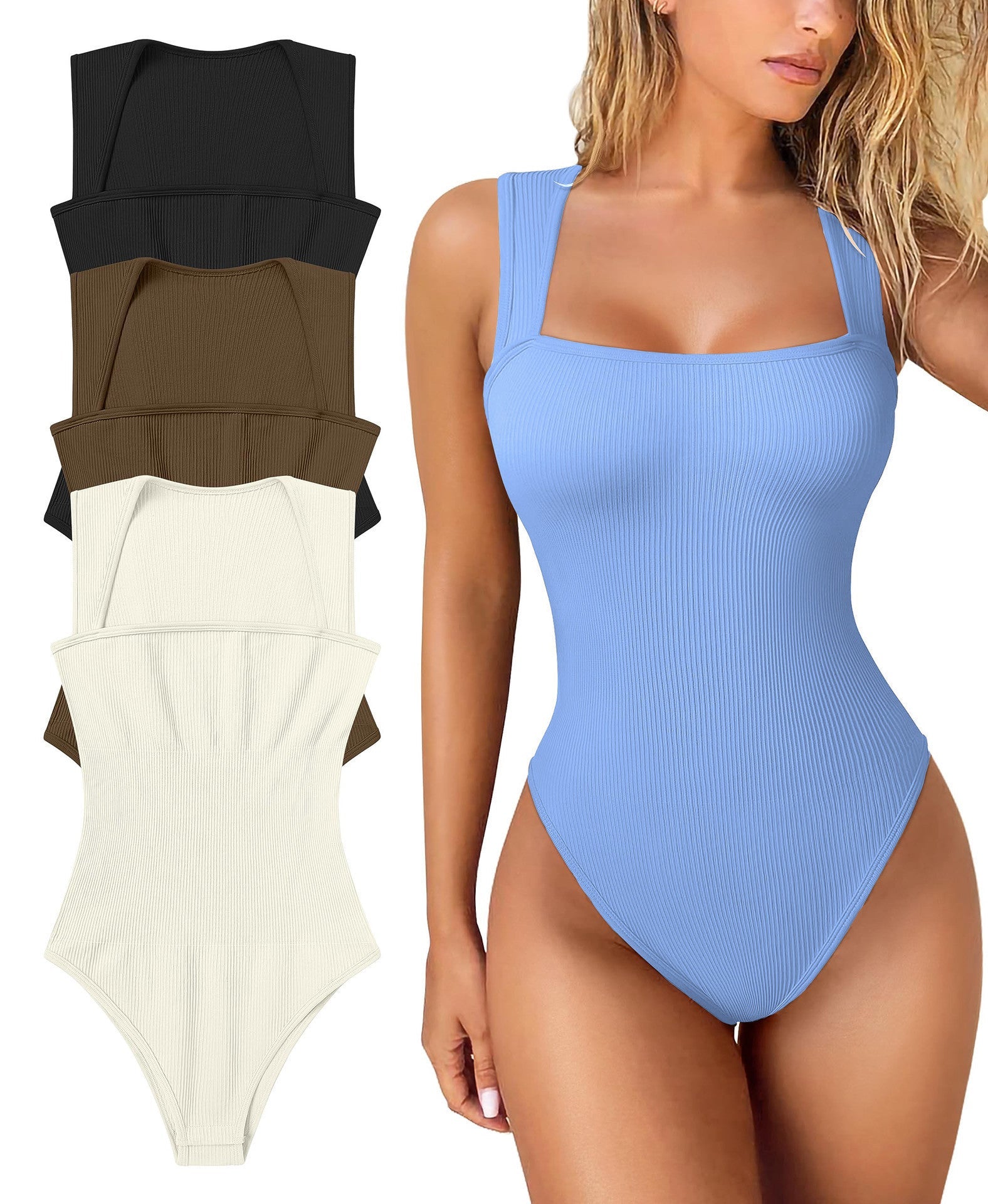 Ariana Seamless Ribbed Shapewear Tank
