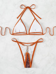 Tie-dyed Bandage Sexy Beach Bikini