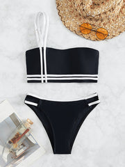 One-shoulder Sexy Split Swimsuit Bikini
