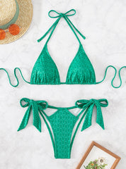 Women Sexy Green Bikini