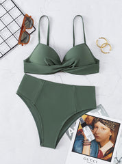 Hard Steel-clad Swimsuit Bikini