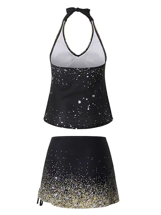 Printed Strap One Piece Swimwear