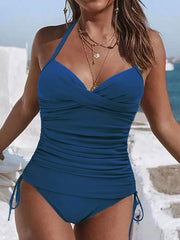 Women's Two-piece Leopard Print Slimming
